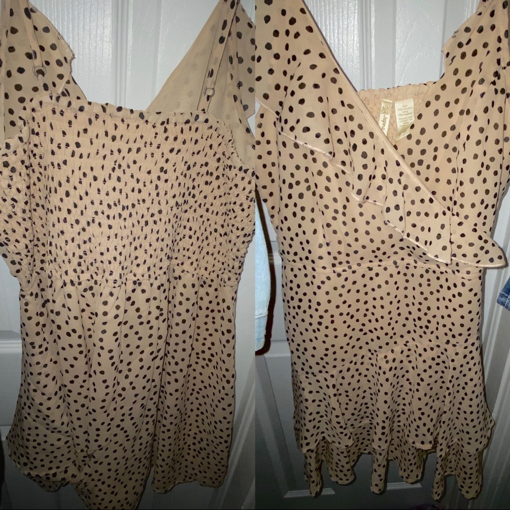Beige Romper/Dress